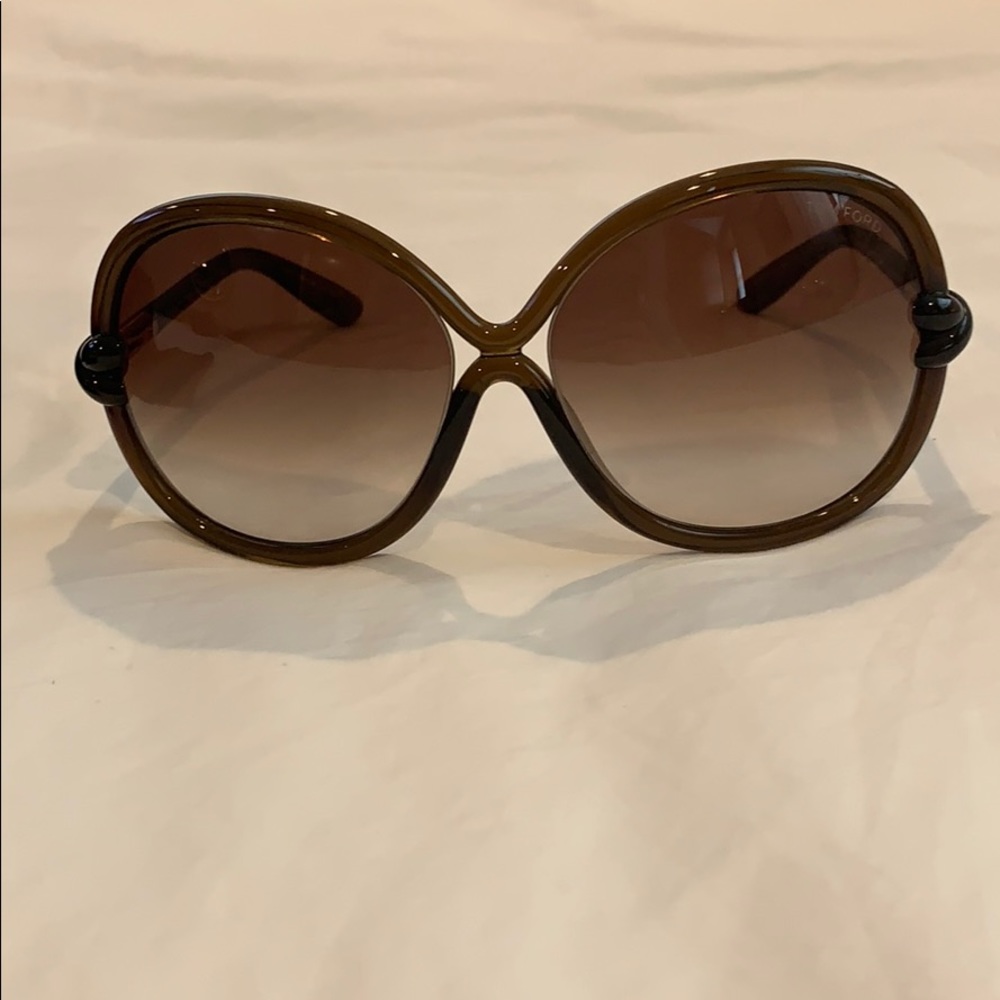 Tom Ford Sonja Sunglasses- Brown - Picture 3 of 8